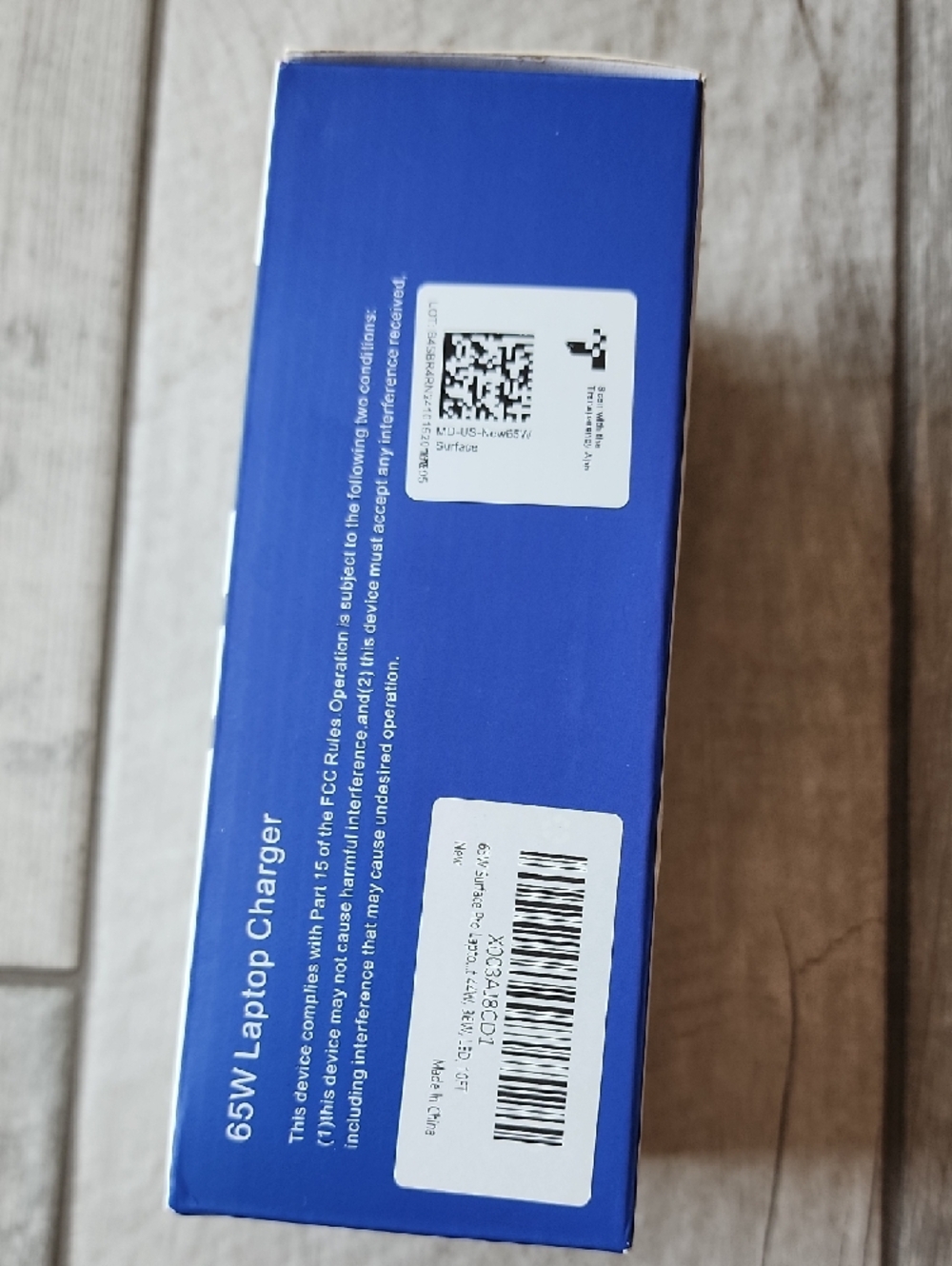 NIB Original Quality 65W Laptop Power Adapter - Black- Surface Pro Charger - Picture 2 of 3